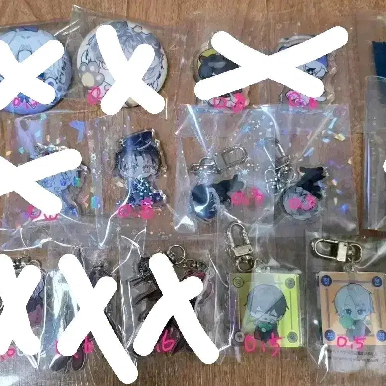 [BUNJANG] NCT Yuna Machaiel Narke Mecle Acrylic Standee Set / 마차살 엘리 나르케 메클 율리아 굿즈 양도해요!