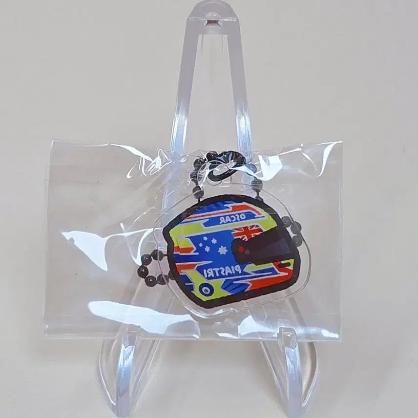 [BUNJANG] Oscar Piastri F1 Helmet Acrylic Keyring / f1 햄돌님 오스카 피아스트리 헬멧 아크릴 키링