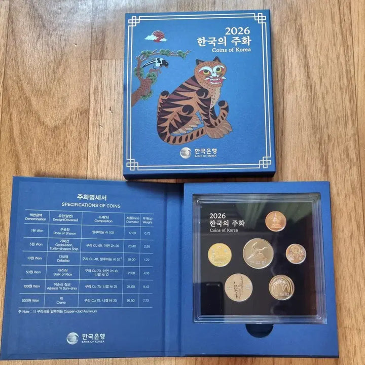 [BUNJANG] 2026 Korean Coin Set / 26년 현용주화 3점  일괄분양합니다