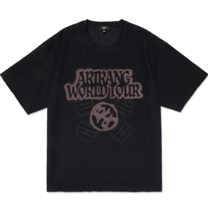 [BUNJANG] BTS Arirang World Tour T-Shirt (M Size) / 현물)S/S Tour T-Shirt (Black)M size