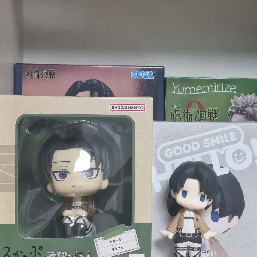 [BUNJANG] Attack on Titan Levi Lookup &amp; Good Smile Company Figure Bundle Set / 진격의 거인 리바이 룩업 굿스마일 피규어 일괄판매