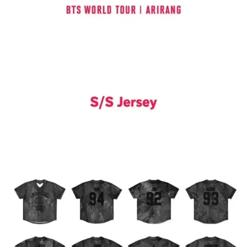 [BUNJANG] BTS Jersey Jungkook Jimin XL (Sealed) / BTS 져지(jersey) 정국,지민 각각 XL팔아요.