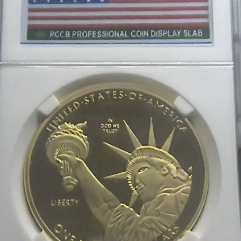 [BUNJANG] 2013 Statue of Liberty One Trillion Dollar Proof Commemorative Coin / 2013년 자유의 여신상 달러 프루프 기념 주화
