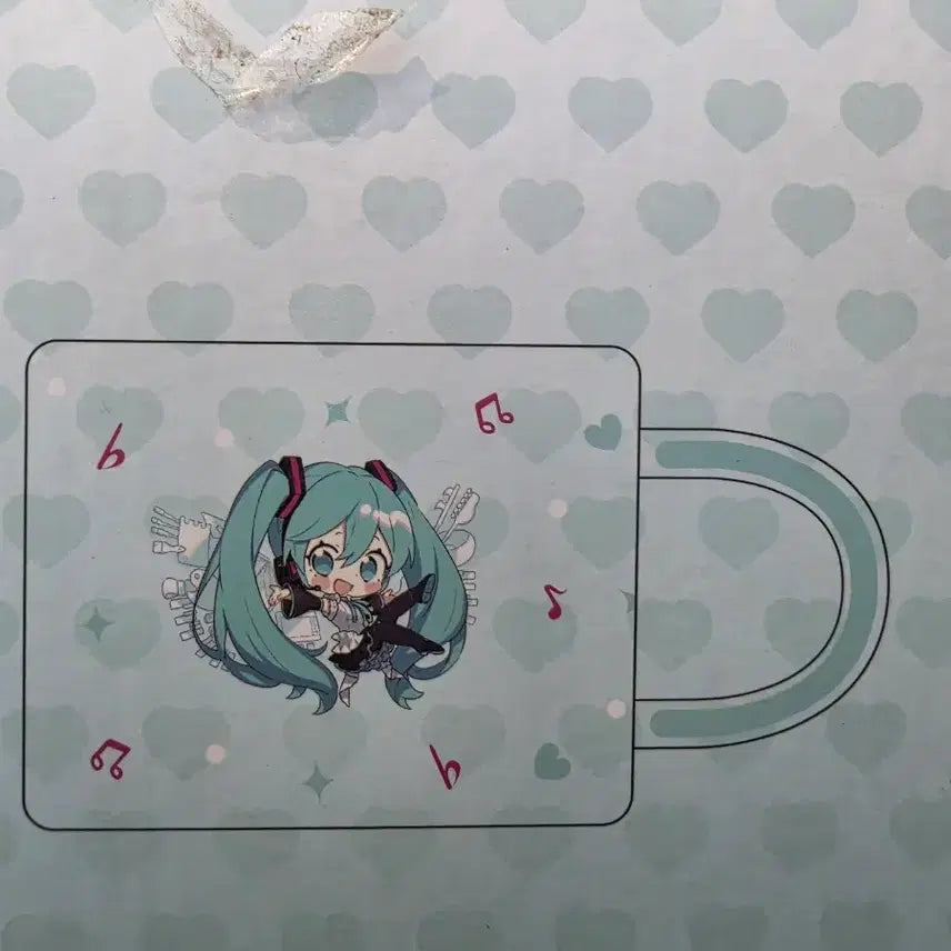 [BUNJANG] Hatsune Miku Lottery Prize C Glass Cup / 하츠네미쿠 _쿠지 C상 컵