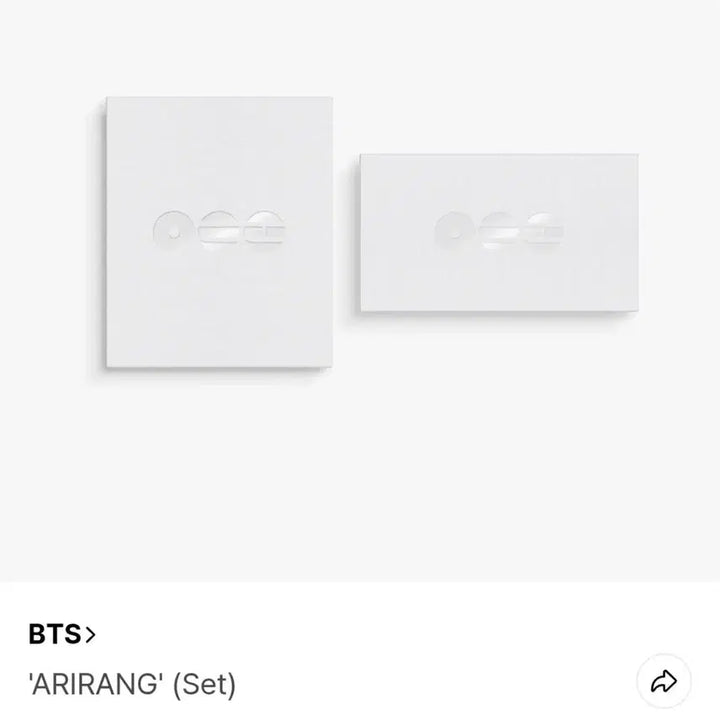 [BUNJANG] BTS Arirang Album Set (Sealed) / 방탄 BTS 아리랑 앨범 세트 ARIRANG Set 미개봉