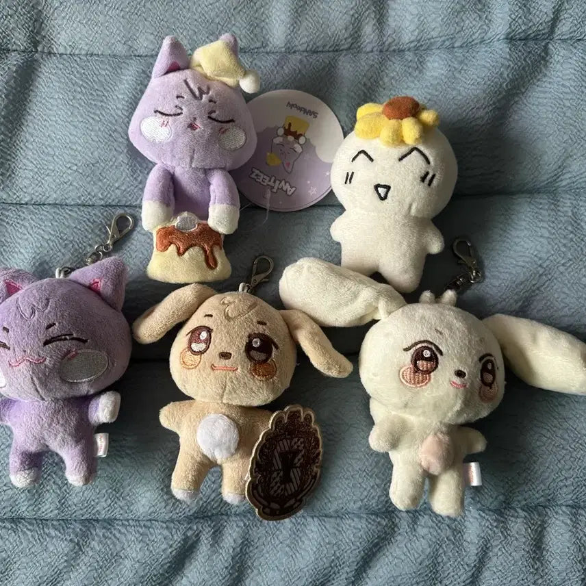 [BUNJANG] Ateez Plush Dolls and Keyrings / 에이티즈 인형 (개별 판매 가능)