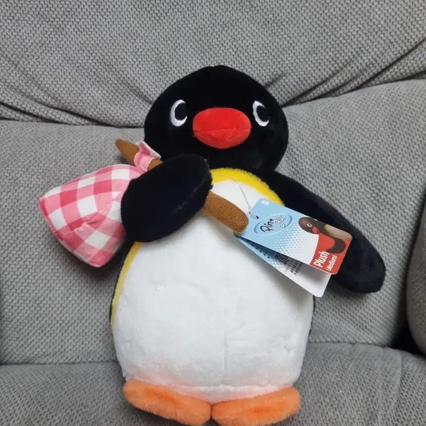 [BUNJANG] Pingu Bottari Medium Standing Doll 27cm / 핑구 보따리 중형 스탠딩 27cm 인형