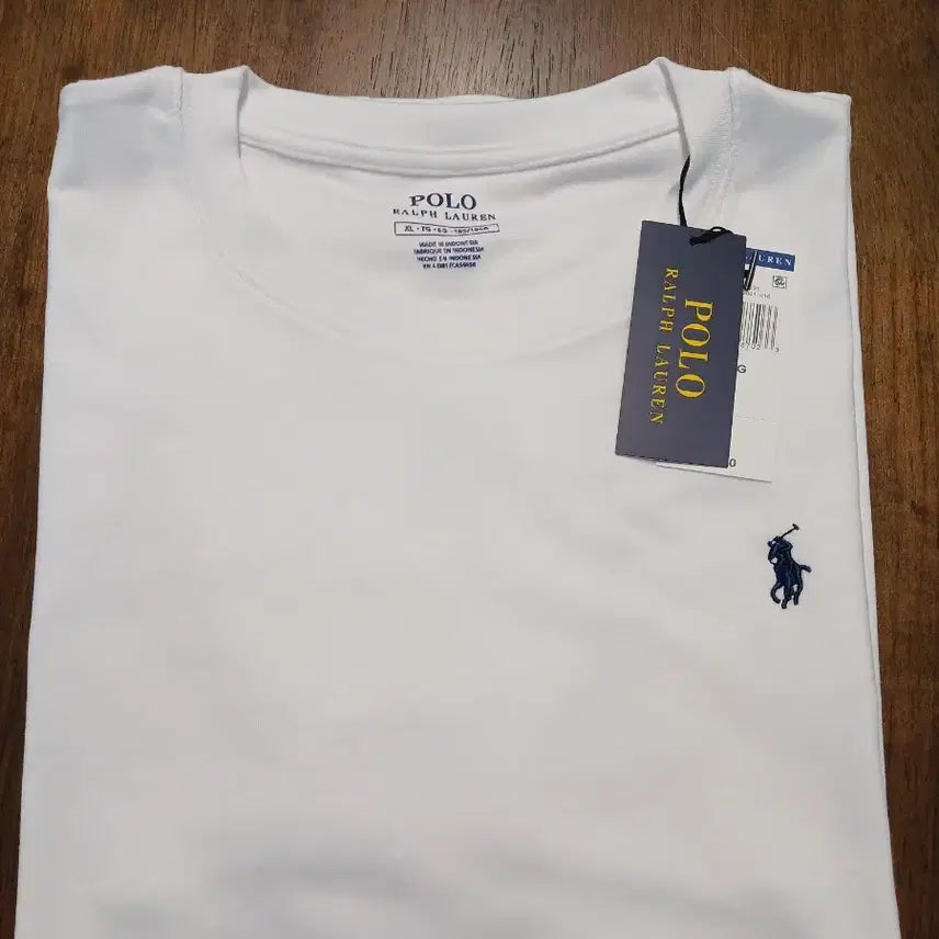 [SOLD OUT] 폴로 랄프로렌 흰색 반팔 pk 티셔츠 XL/TG