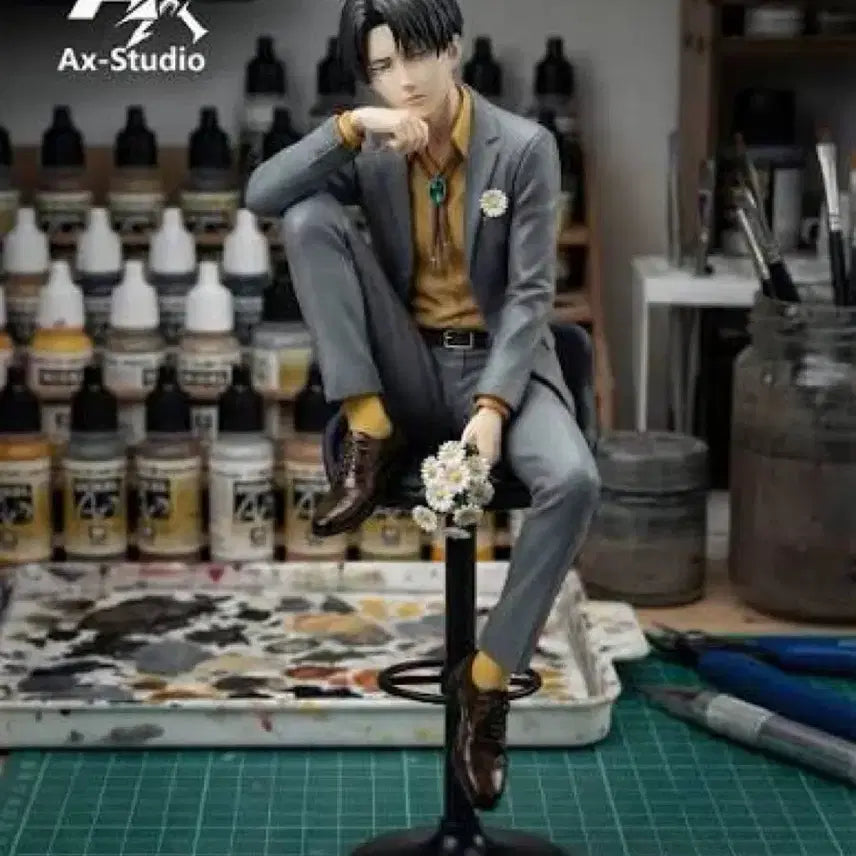 [BUNJANG] Levi Resin Figure / [정가이하양도] 리바이 레진피규어