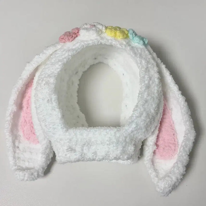 [BUNJANG] Park Ji Hoon Handmade Crochet Lightstick Cover (Robear Version) / 박지훈 응원봉 커버 뽑봉 케이스 핸드메이드 뜨개 옷 롭이어 커스텀 포카