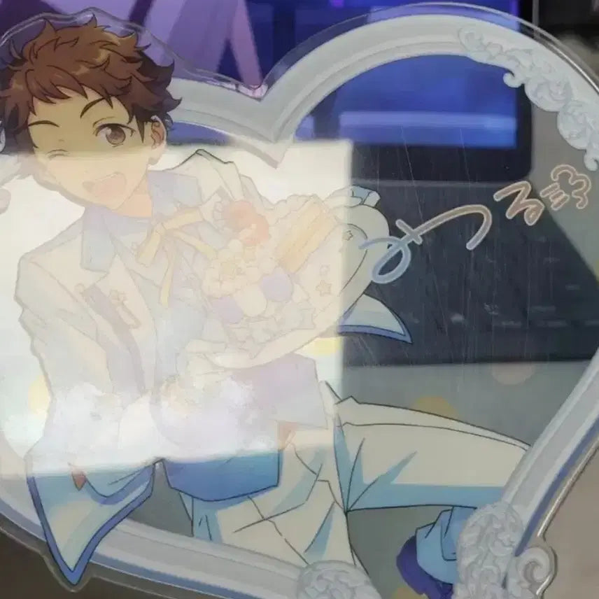 [BUNJANG] Ensemble Stars! Tenma Mitsuru Rabbits Heart Acrylic Stand / 앙상블 스타즈 앙스타 텐마 미츠루 라빗츠 하트 아크릴 스탠드
