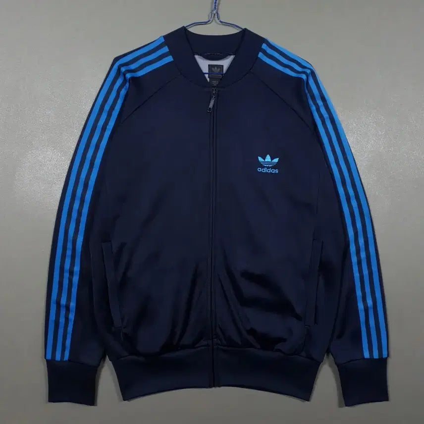 [BUNJANG] Adidas Europa Firebird Superstar Track Top Jacket Navy Blue XL / XL) 아디다스 희귀 유로파 파이어버드 검파 슈퍼스타 트랙탑 져지 자켓