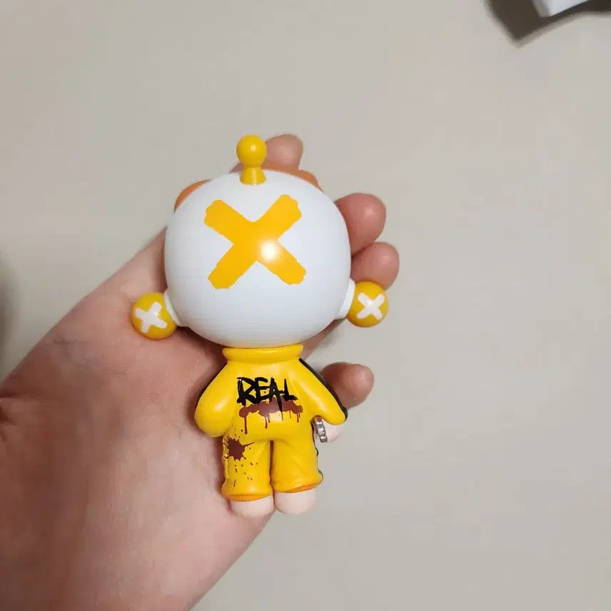 [BUNJANG] Pop Mart Skullpanda Action Cut Series Grumpy Maintenance Figure / 팝마트 스컬판다 액션컷 시리즈 관리인 Grumpy maintenance