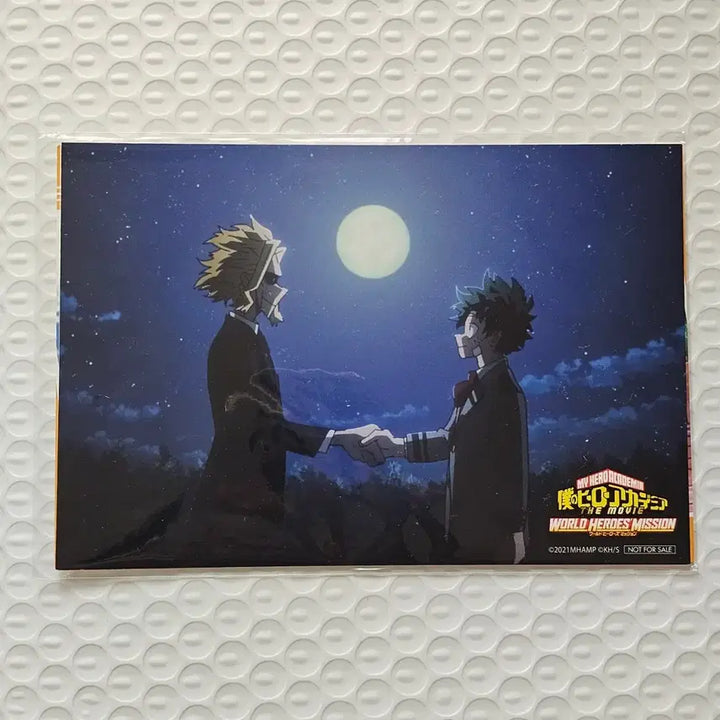 [BUNJANG] All Might, Midoriya 4 Postcard Set / 올마이트 미도리야 엽서 4종 세트 히로아카 나히아