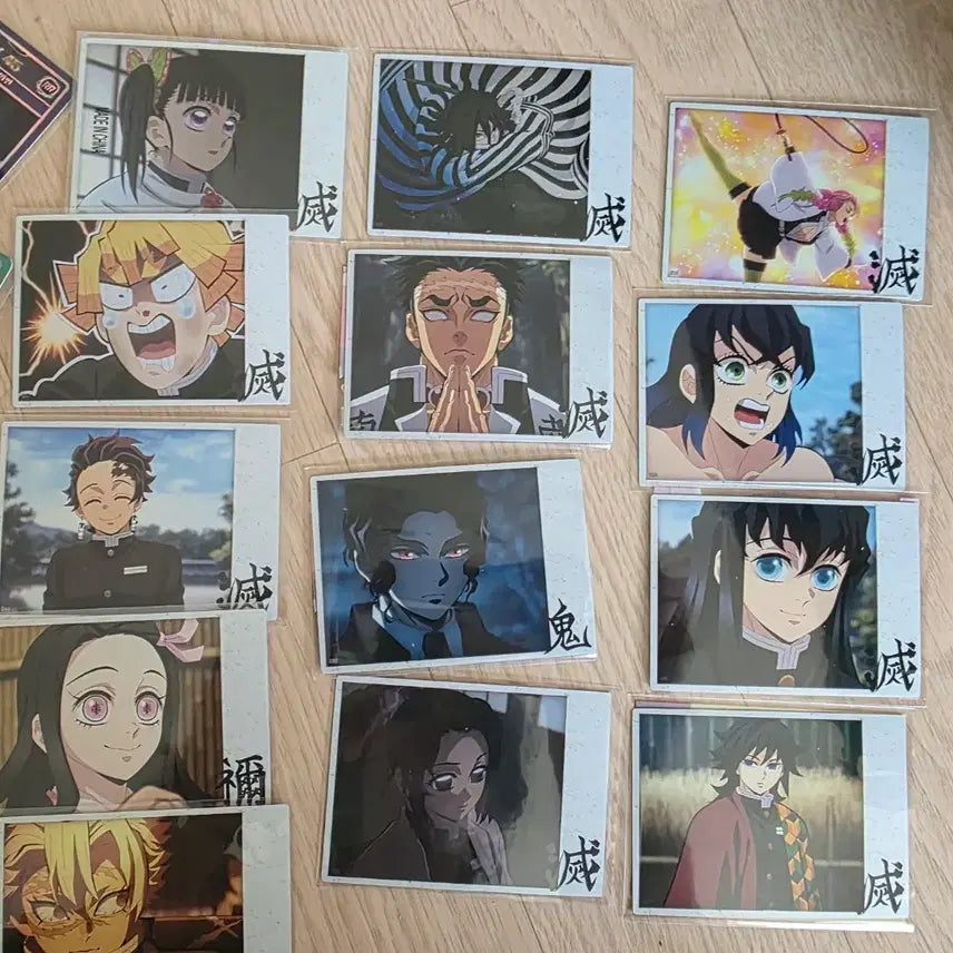 [BUNJANG] Demon Slayer: Kimetsu no Yaiba 45 Card Set / 귀멸의 칼날 카드 45종 세트
