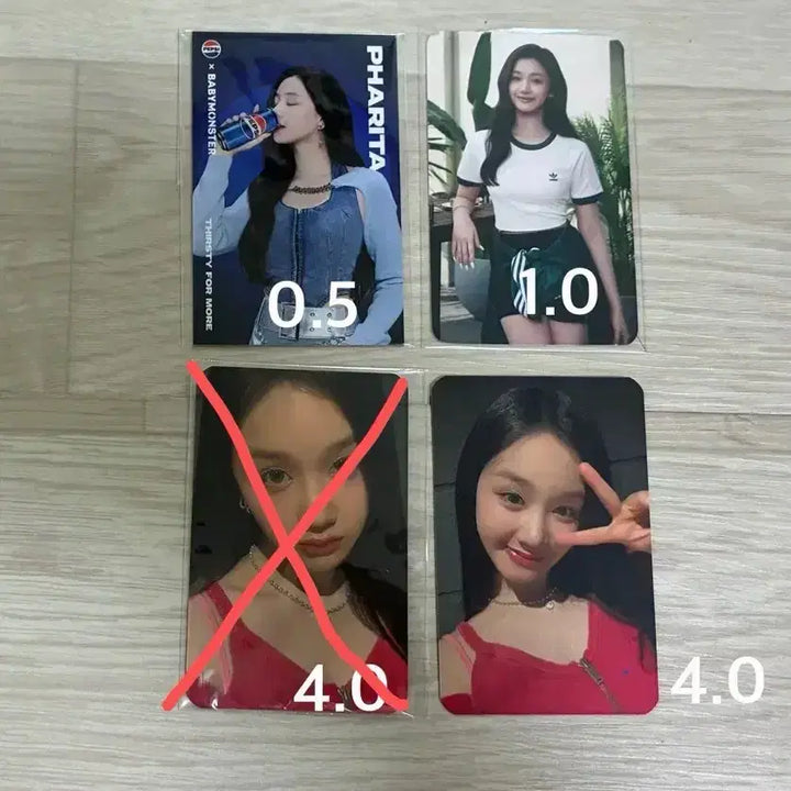 [BUNJANG] BABYMONSTER Rami "SHEESH" Adidas Pepsi Photocard / 베이비몬스터 파리타 공방 팝업 아디다스 펩시 포카 SHEESH