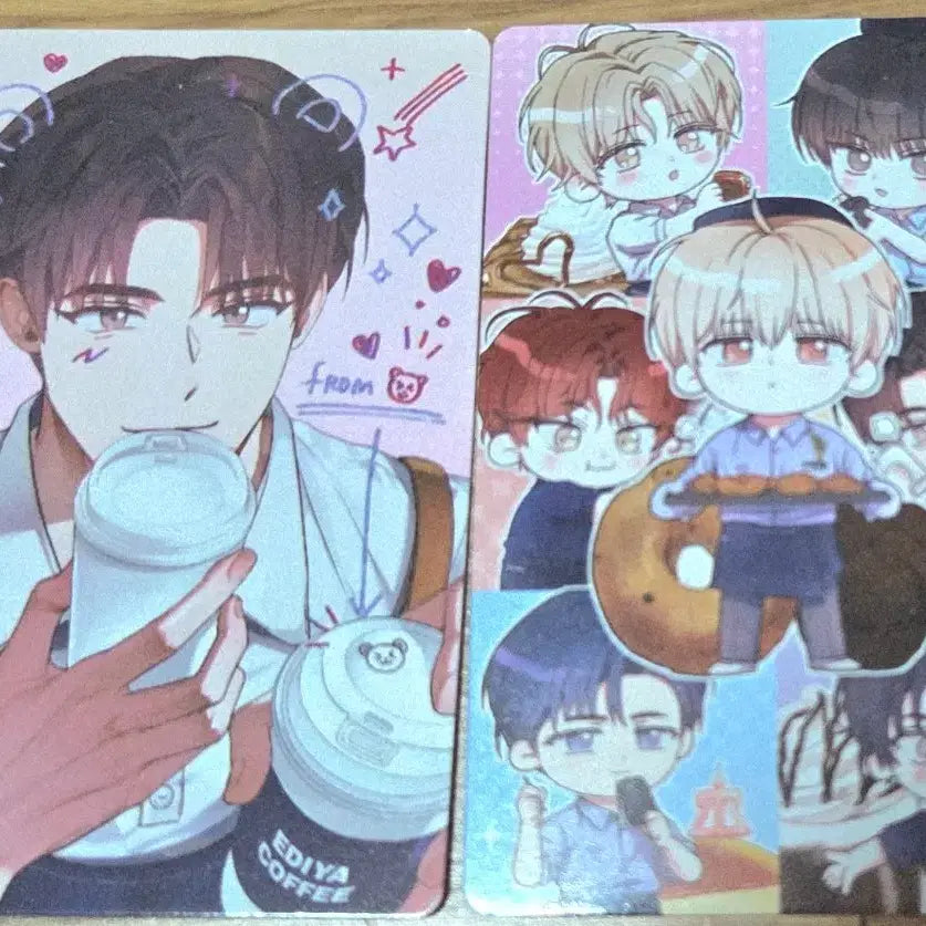 [BUNJANG] Demutj Testar Ediya Photocard Set Keun Sejin, Lee Sejin Group Photocard / 데못죽 테스타 이디야 포토카드세트 큰세진 이세진 단체포카 판매