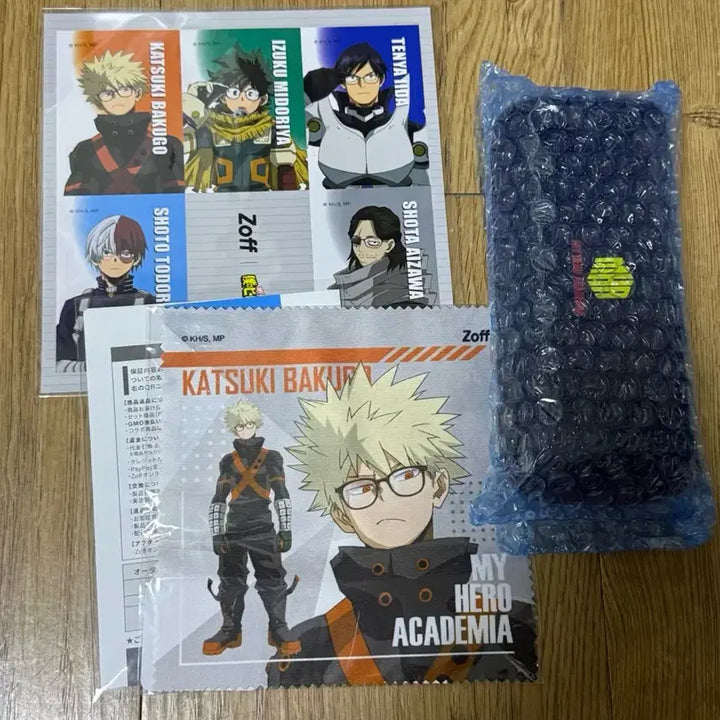 [BUNJANG] Zoff x Katsuki Bakugo Collaboration Eyeglasses Set - My Hero Academia / Zoff X 바쿠고 카츠키 안경 조프 굿즈 콜라보 히로아카