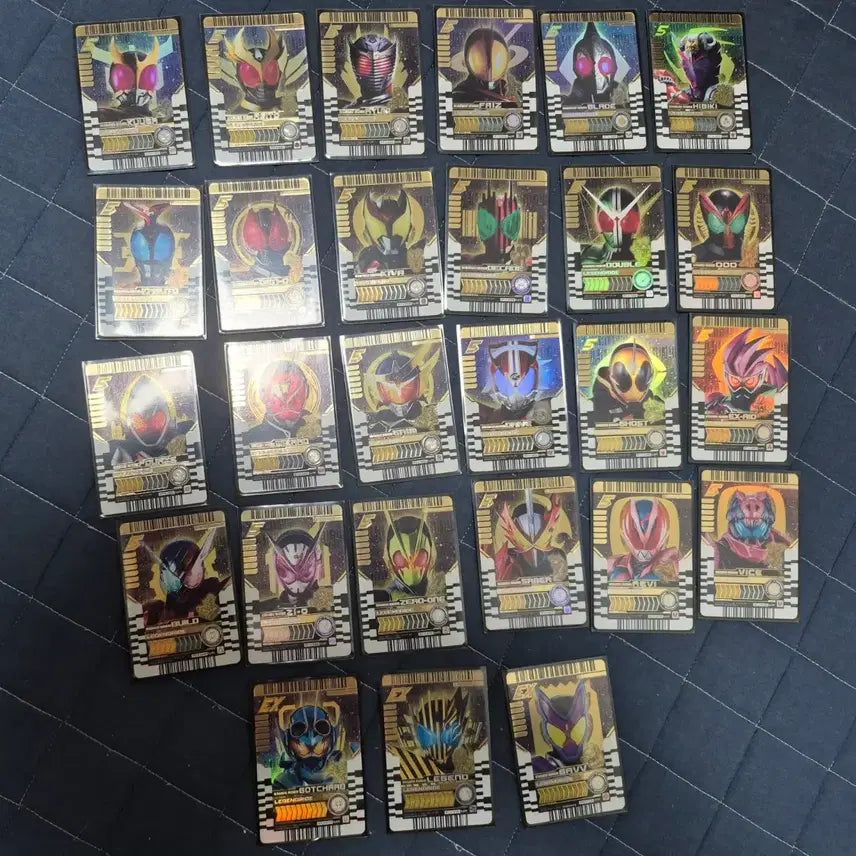 [BUNJANG] Kamen Rider Gotchard Marvelous Rare 26 Cards + Gavr EX Special Set / (급처) 마벨러스 레어 26장 + 특전 가브 EX <가면라이더 갓챠드>