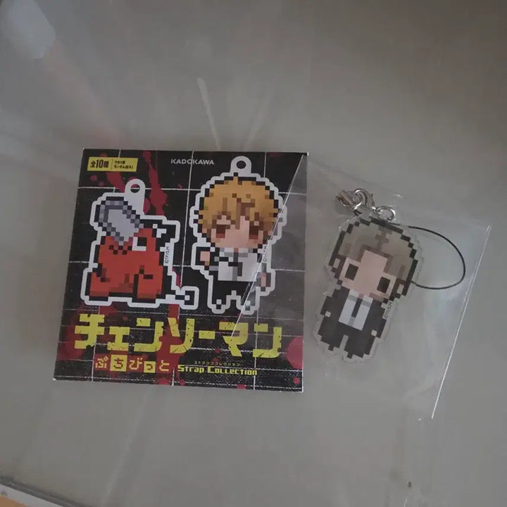 [BUNJANG] Chainsaw Man 8-Bit Pixel Kishibe Acrylic Keyring / 체인소맨 8비트 픽셀 아크릴 키링 키시베