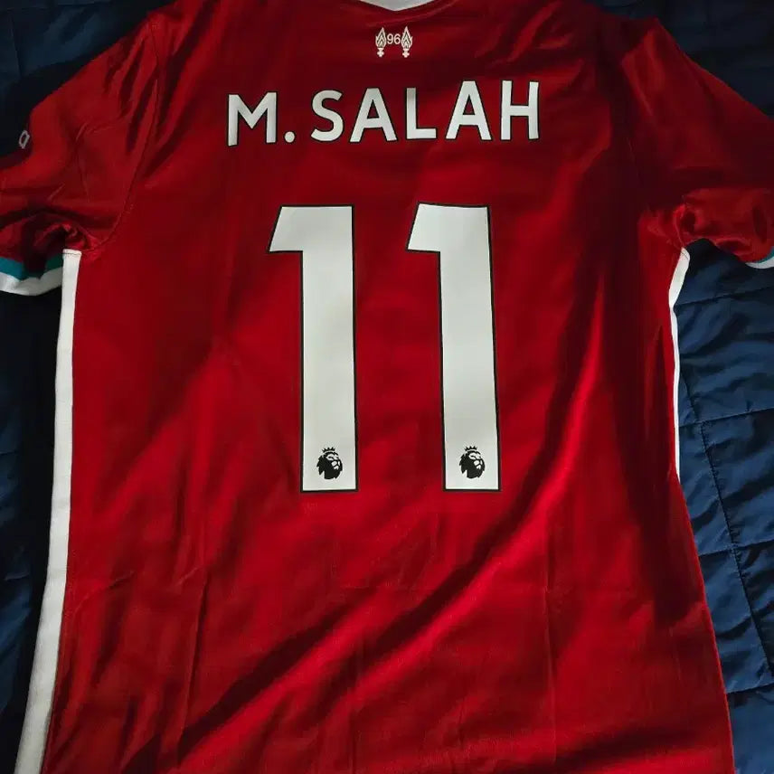 [BUNJANG] Liverpool 2021 Mohamed Salah Player Issue Football Jersey (M) / 리버풀 2021 유니폼 모하메드살라 판매합니다.