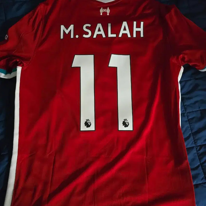 [BUNJANG] Liverpool 2021 Mohamed Salah Player Issue Football Jersey (M) / 리버풀 2021 유니폼 모하메드살라 판매합니다.