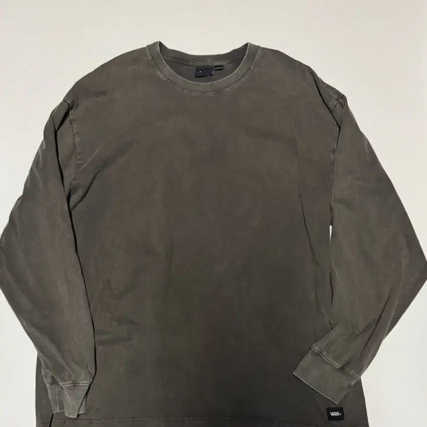 [BUNJANG] Vans Pigment Washed Long Sleeve T-Shirt XL / vans 반스 빈티지 피그먼트 워싱 빅사이즈 롱슬리브 긴팔 XL