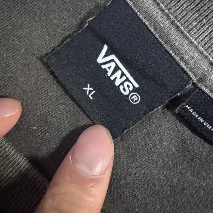 [BUNJANG] Vans Pigment Washed Long Sleeve T-Shirt XL / vans 반스 빈티지 피그먼트 워싱 빅사이즈 롱슬리브 긴팔 XL