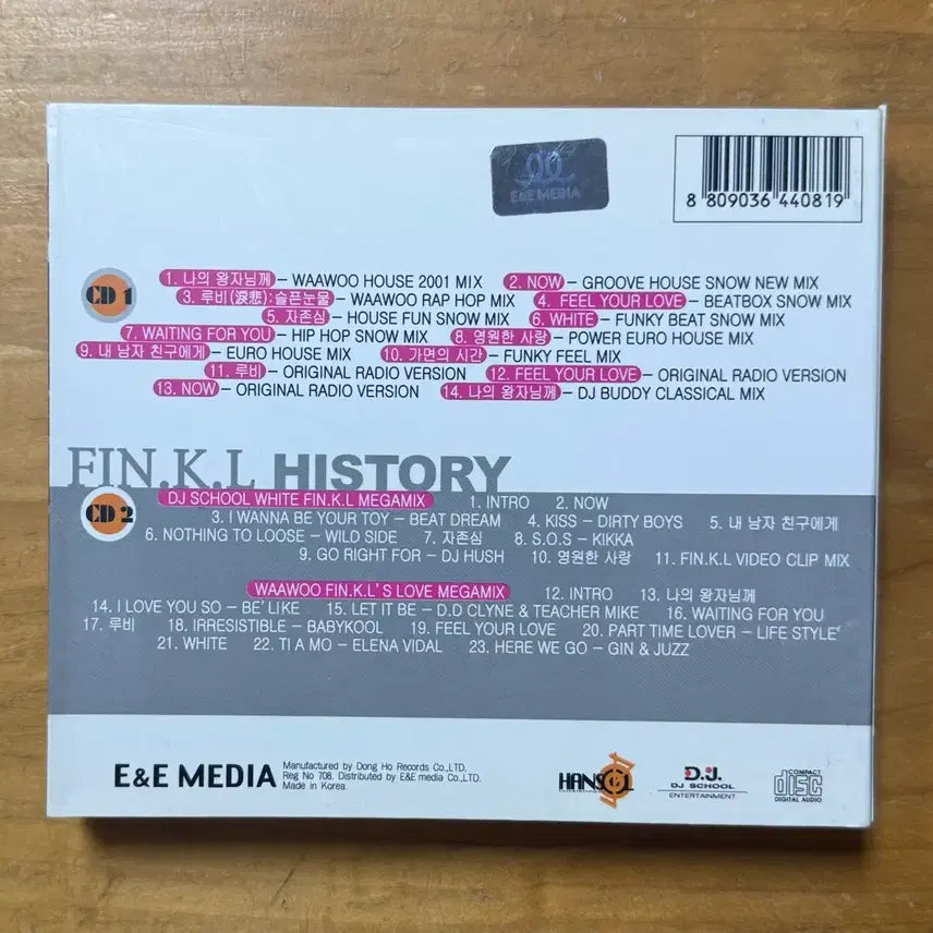 [BUNJANG] Fin.K.L HISTORY 2CD Set / 핑클 (Fin.K.L) 히스토리 2시디 세트
