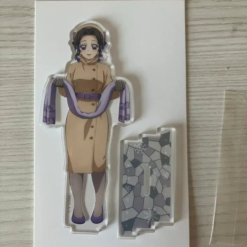 [BUNJANG] Kimetsu no Yaiba Shinobu Kocho Winter Date Acrylic Stand / 귀멸의 칼날 코쵸우 시노부 윈터 데이트 아크릴 스탠드