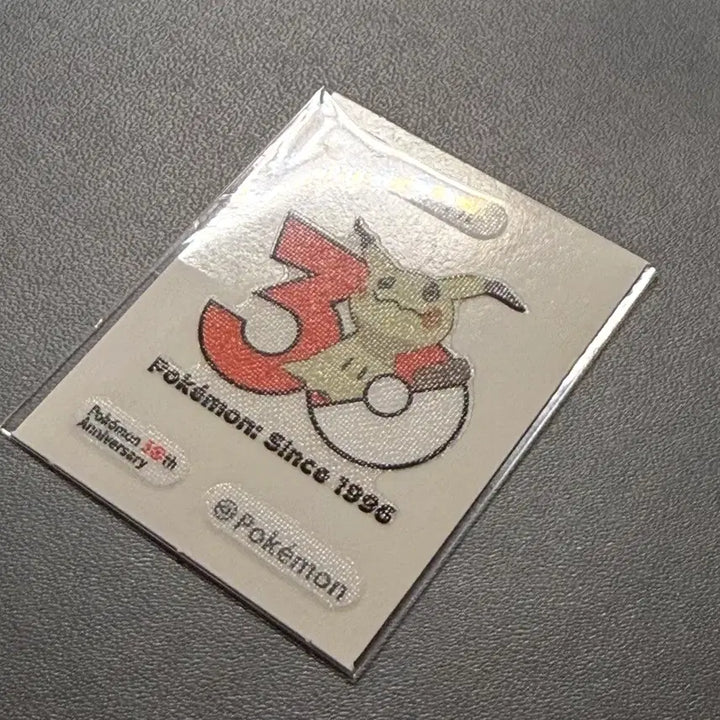 [BUNJANG] Pokemon 30th Anniversary Logo Seal Larvitar Stickers / 포켓몬 30주년 로고씰 따라큐 띠부씰 판매