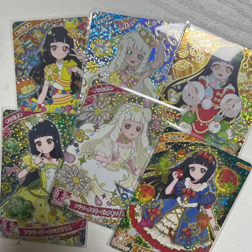 [BUNJANG] I-Pri Secret Lilia Tsumugi Birthday Flower Memory White Version / 비밀의 아이프리 일판 리리아 츠무기 생일 플메화 플라워 메모리 화이트
