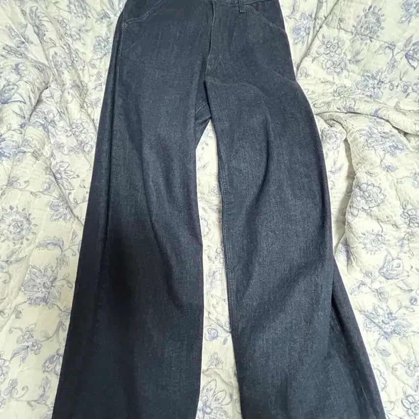 [BUNJANG] Hatching Room Wide Curve Jeans Indigo / (3) 해칭룸 와이드 커브진 인디고