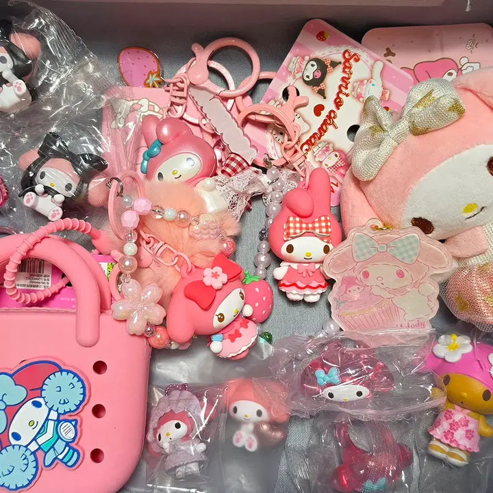 [BUNJANG] Sanrio My Melody Gacha Figure Bundle Set / 산리오 마이멜로디 가챠 피규어 일괄