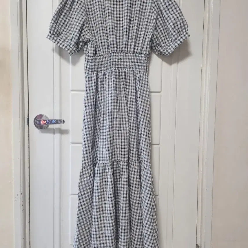 [SOLD OUT] 부루앤쥬디 체크반팔 원피스 새상품