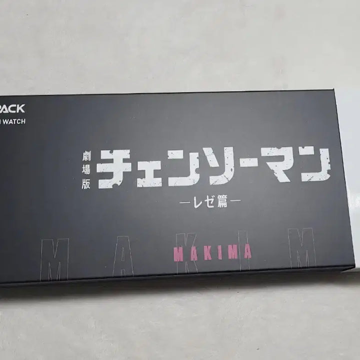 [BUNJANG] Chainsaw Man GARRACK Makima Collaboration Smartwatch / 체인소맨 GARRACK 마키마 스마트워치