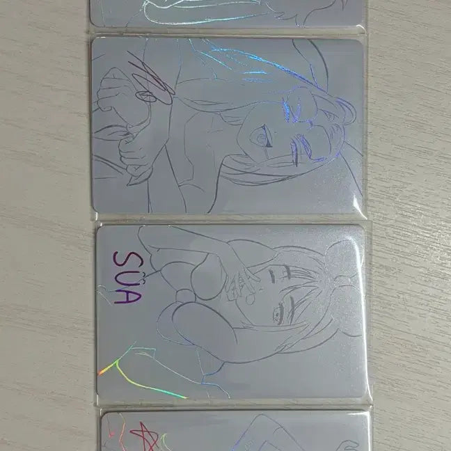 [BUNJANG] A-Stage Luca Hyuna Miji Sua Rabbit Photocard / [판매] 에이스테 루카 현아 미지 수아 토끼 포카