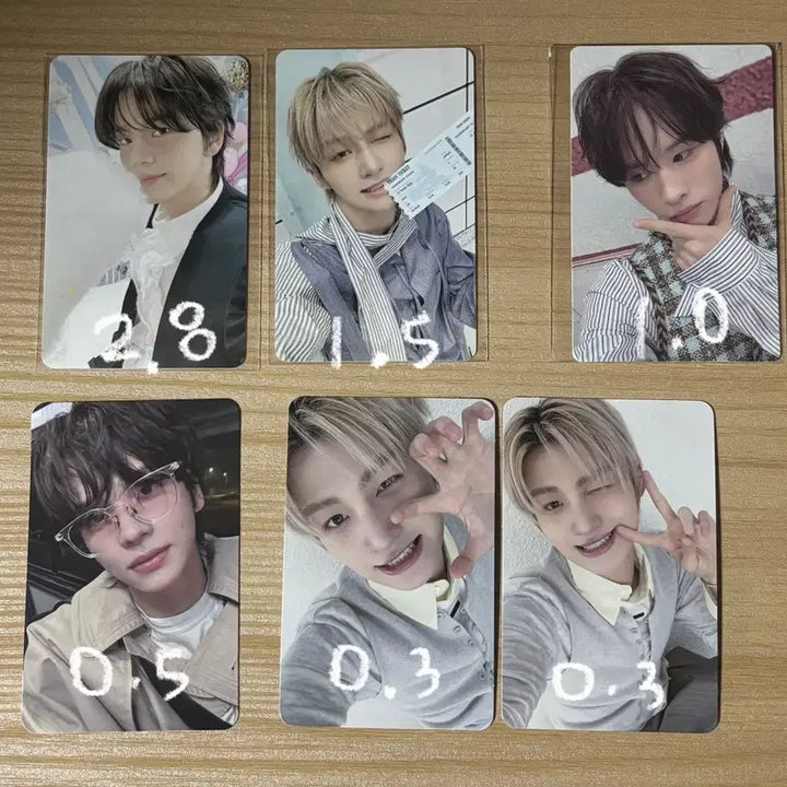 [BUNJANG] TWS NO TRAGEDY Photocard (Lucky Draw) / 투어스 NO TRAGEDY 포카 양도 신유 지훈 경민 도훈 영재 한진럭드