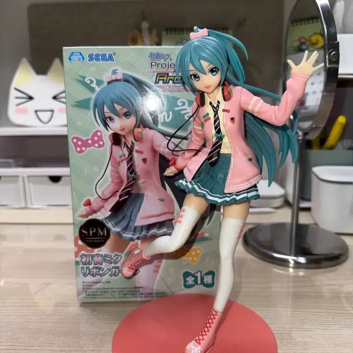 [BUNJANG] Hatsune Miku Ribbon Girl SPM Figure / 하츠네 미쿠 SPM 피규어 리본걸