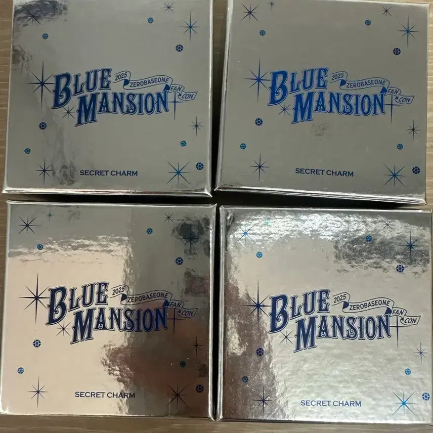 [BUNJANG] ZEROBASEONE Blue Mansion Fancon MD Secret Charm Bundle Set / 제로베이스원 블루맨션 팬콘 MD 시크릿참 일괄