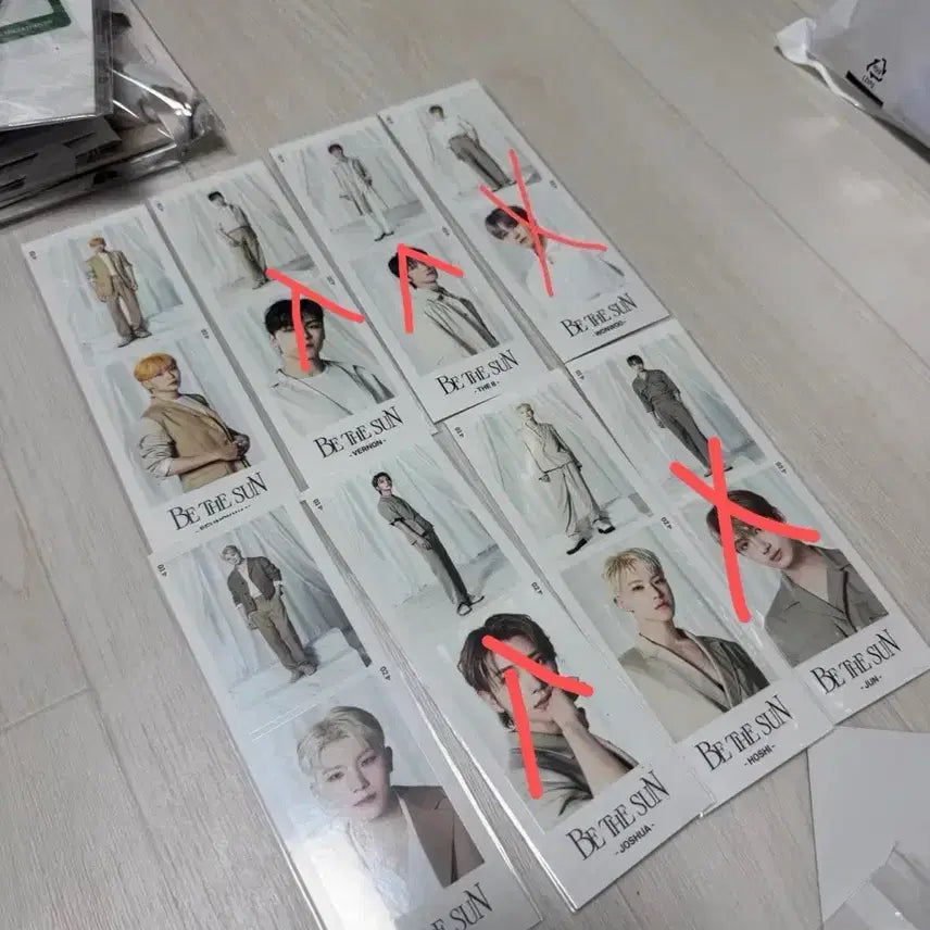 [BUNJANG] SEVENTEEN B THE SUN Two-Cut Photocard / 세븐틴 비더썬 투컷포토