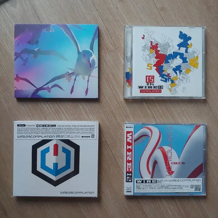 [BUNJANG] EDM DJ Club Techno Lounge Music CD Bundle (4 CDs) / EDM 전자음악 CD 4장 일괄 / DJ 클럽 테크노 라운지 음반