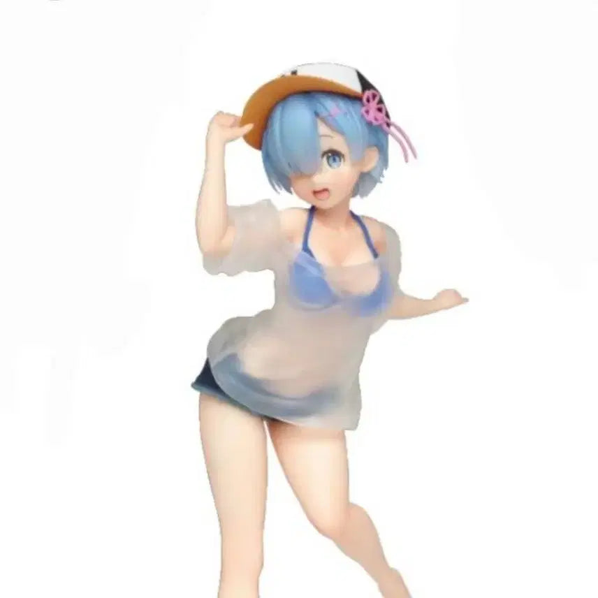 [BUNJANG] Re:Zero Ram EXQ Bikini Student Crystal Dress Figure (Sealed) / 미개봉 렘 피규어 분철 EXQ, 비키니, 학생, 크리스탈 돌