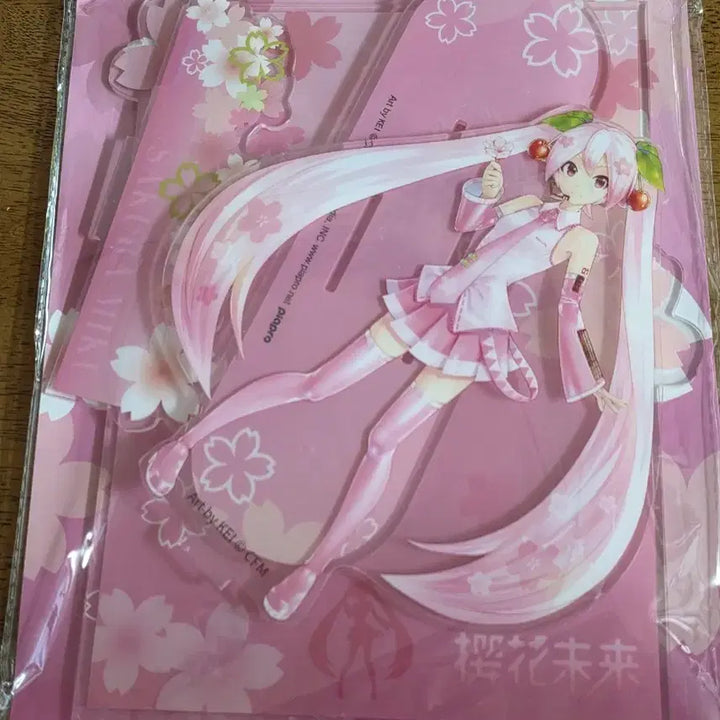 [BUNJANG] Miku Sakura Acrylic Stand B Prize / 미쿠 사쿠라 아크릴 스탠드 _ 픽앤팝 쿠지 B상