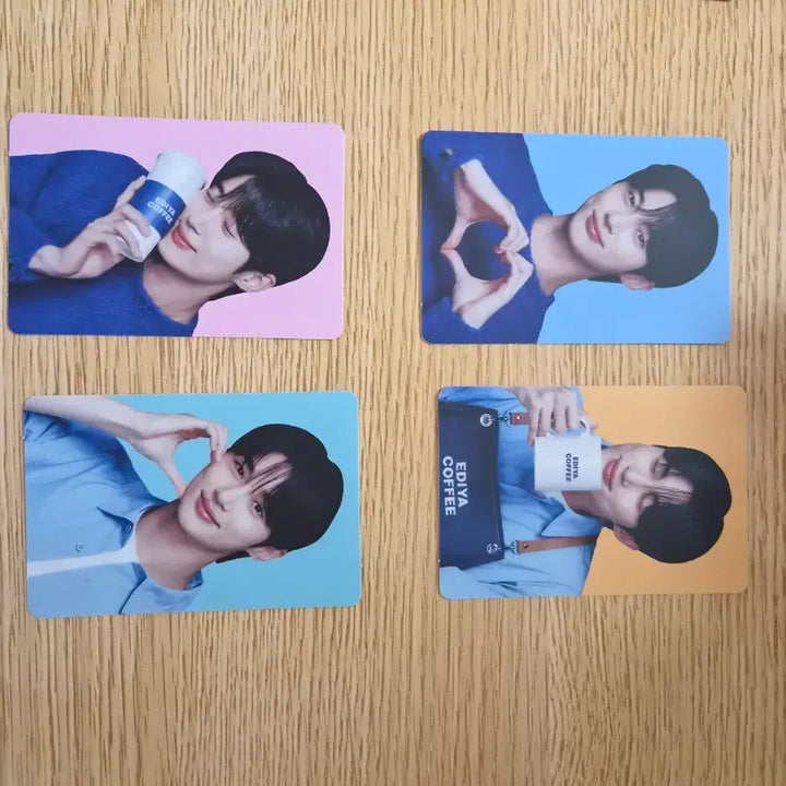 [BUNJANG] Byeon Woo-seok Vera Ediya Photocard Poster Set / 변우석 베라 이디야 포토카드 포카 포스터