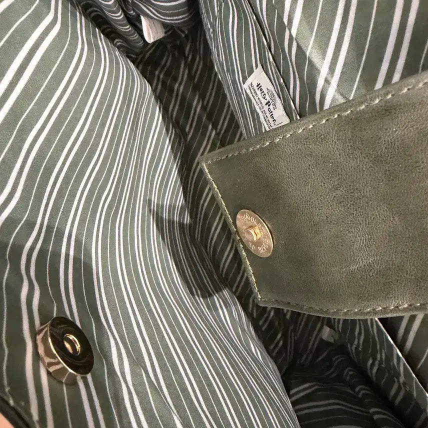 [BUNJANG] Warner Bros. Harry Potter Studio Slytherin Flapper Bag / 해리포터스튜디오 정품 슬리데린 FLAPPER 가방
