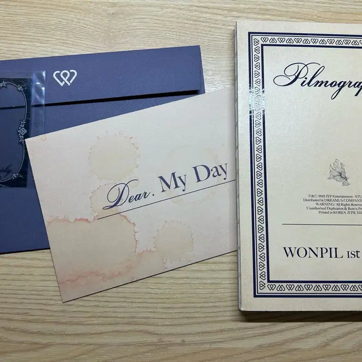 [BUNJANG] DAY6 Wonpil Solo Album (Filmmography) - Complete Set (Excluding Photocards &amp; Bookmark) / 필모그래피