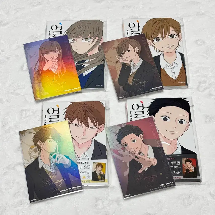 [BUNJANG] Ice Wall Complete Set (Volumes 1-14) Romance Manga / (1~14 전권 일괄) 얼음성벽 순정만화 만화책