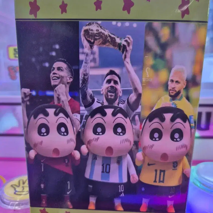 [BUNJANG] Crayon Shin-chan Soccer Figure / 짱구는못말려 축구 피규어