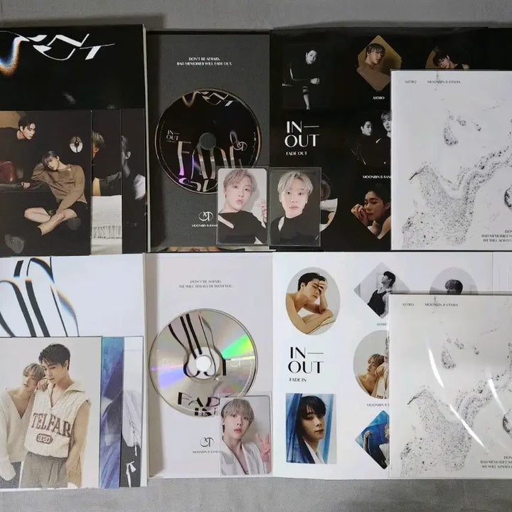 [BUNJANG] ASTRO Moonbin &amp; Sanha IN-OUT Album Bundle Set / astro moonbin&amp;sanha in-out 문빈 산하 인아웃